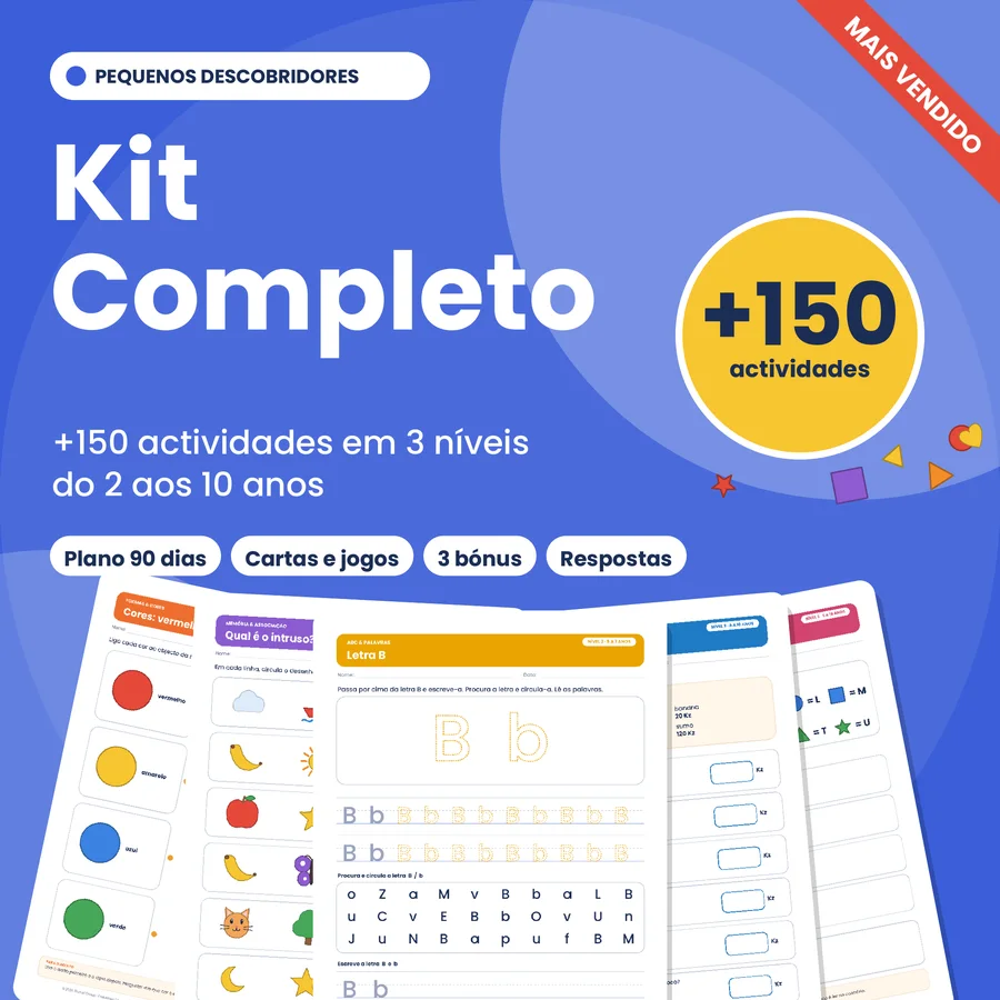 Capa do Kit Completo Pequenos Descobridores